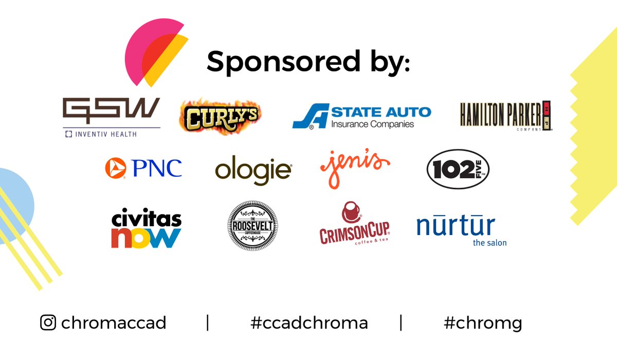 CCADedu's tweet photo. Chroma is taking place this evening on campus! A special shout out to all of our sponsors who are helping us celebrate tonight. https://t.co/wp6n9iFSx9