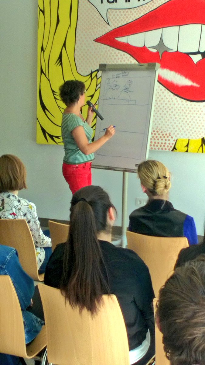 asg_news's tweet photo. Eindrucksvoller Besuch von Véronique #Deiss 
Auch unsere Gäste Carole Langlois (franz. Schule) und Julien Thorell @IfMuenchen @asg_news https://t.co/BPzY6PXHXH
