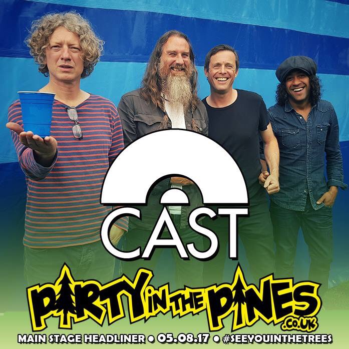 Headlining Party In The Pines 2017 <a href="/castofficial/">Cast</a> 

Tickets &gt; partyinthepines.co.uk 
#PartyInThePines  #SeeYouInTheTrees