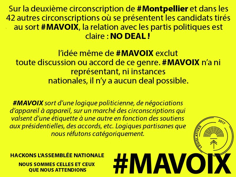 DaillanHugo's tweet photo. Tambouilles politiciennes à #Montpellier ou ailleurs ? #MAVOIX répond NO DEAL ! 👉 @MAVOIX_Mtp https://t.co/qVb6wlYY5L