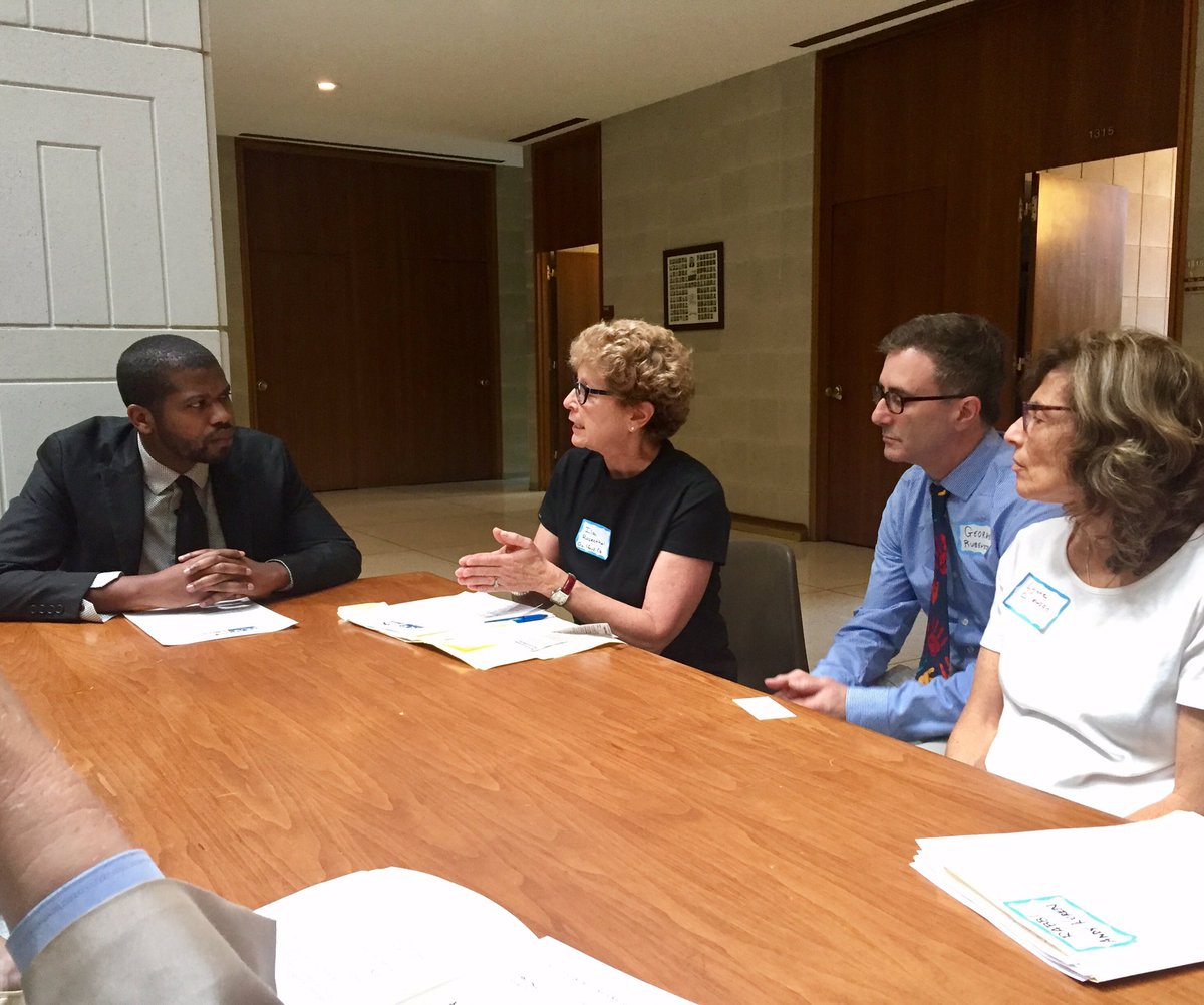 Lobbying for #NCAE with <a href="/CecilBrockman/">Cecil Brockman</a> <a href="/akoren/">Andy Koren</a> and a delegation from Greensboro, NC.