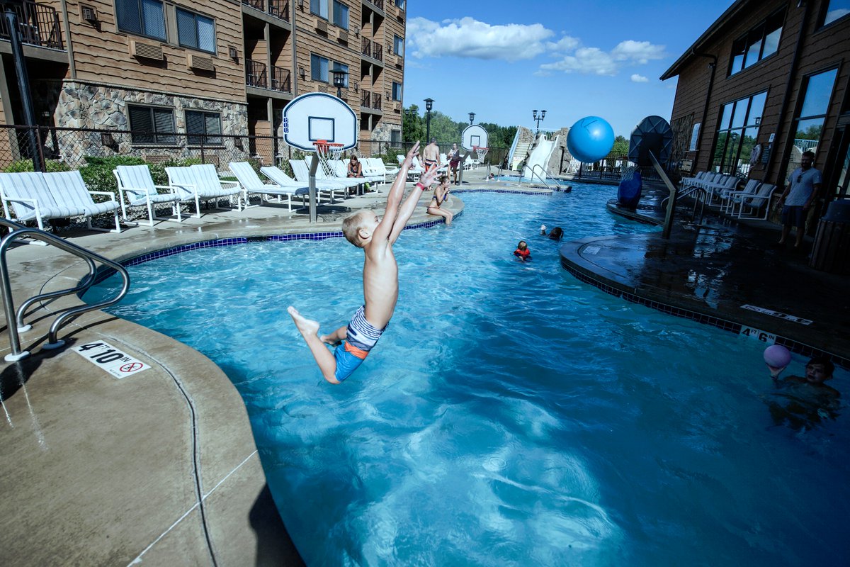 We're getting the outdoor pool ready for the summer this week! They'll be open closer to #MemorialDay weekend. #PoolParty