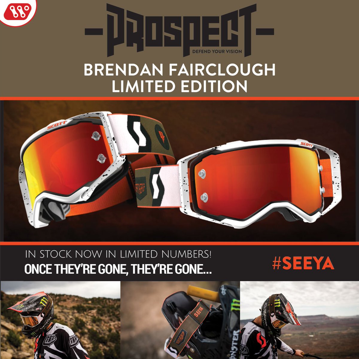 Stoked to have the @brendog_1 Signature #prospect #limitededition goggles in stock! #deathgripmovie #seeya
westbrookcycles.co.uk/scott-prospect…
