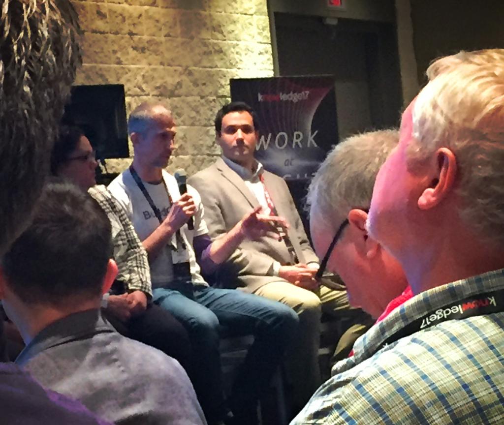 BuildOnMe's tweet image. Missed our VP of AI at yesterday's panel on IBM Watson + ITSM? Come by booth 439, talk to Mike Peter about AI for your organization. #Know17