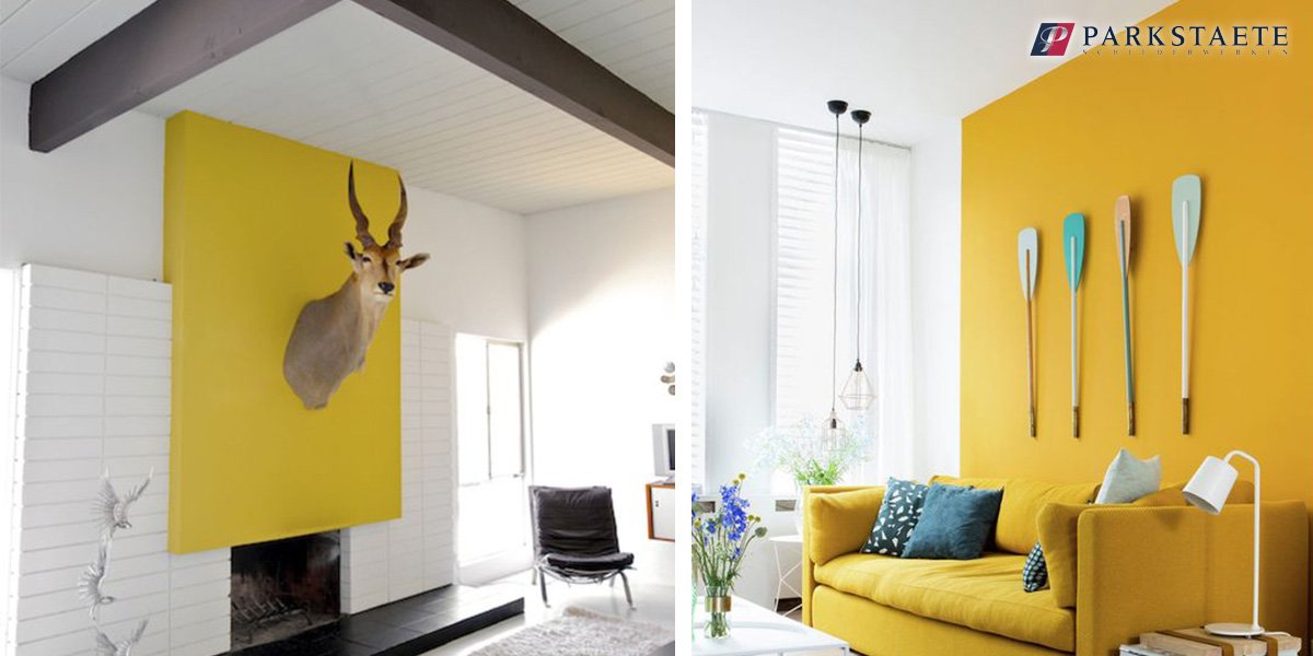 Deze week gaan we voor #geel! Zou jij deze zomerse #kleur op de muur aandurven? #interieurinspiratie #schilder