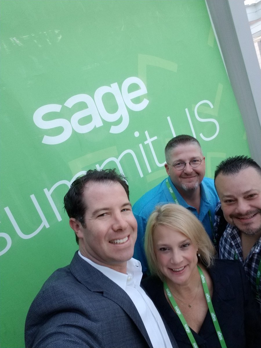 Stop by Sage Village today for a demo of Sage Payroll, Sage Tracks and Sage HCM!! #sagesummit2017!!