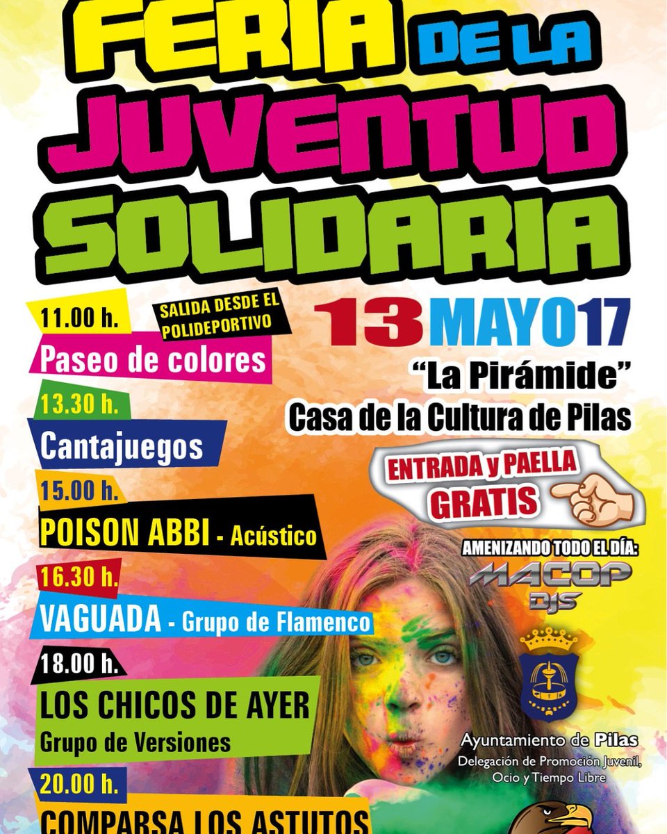 juventud_pilas's tweet image. CONCURSO FACEBOOK: Entra, comparte y participa en el SORTEO  "TARJETA REGALO EN AIRES DE SEVILLA PARA 2 PERSONAS" m.facebook.com/story.php?stor…