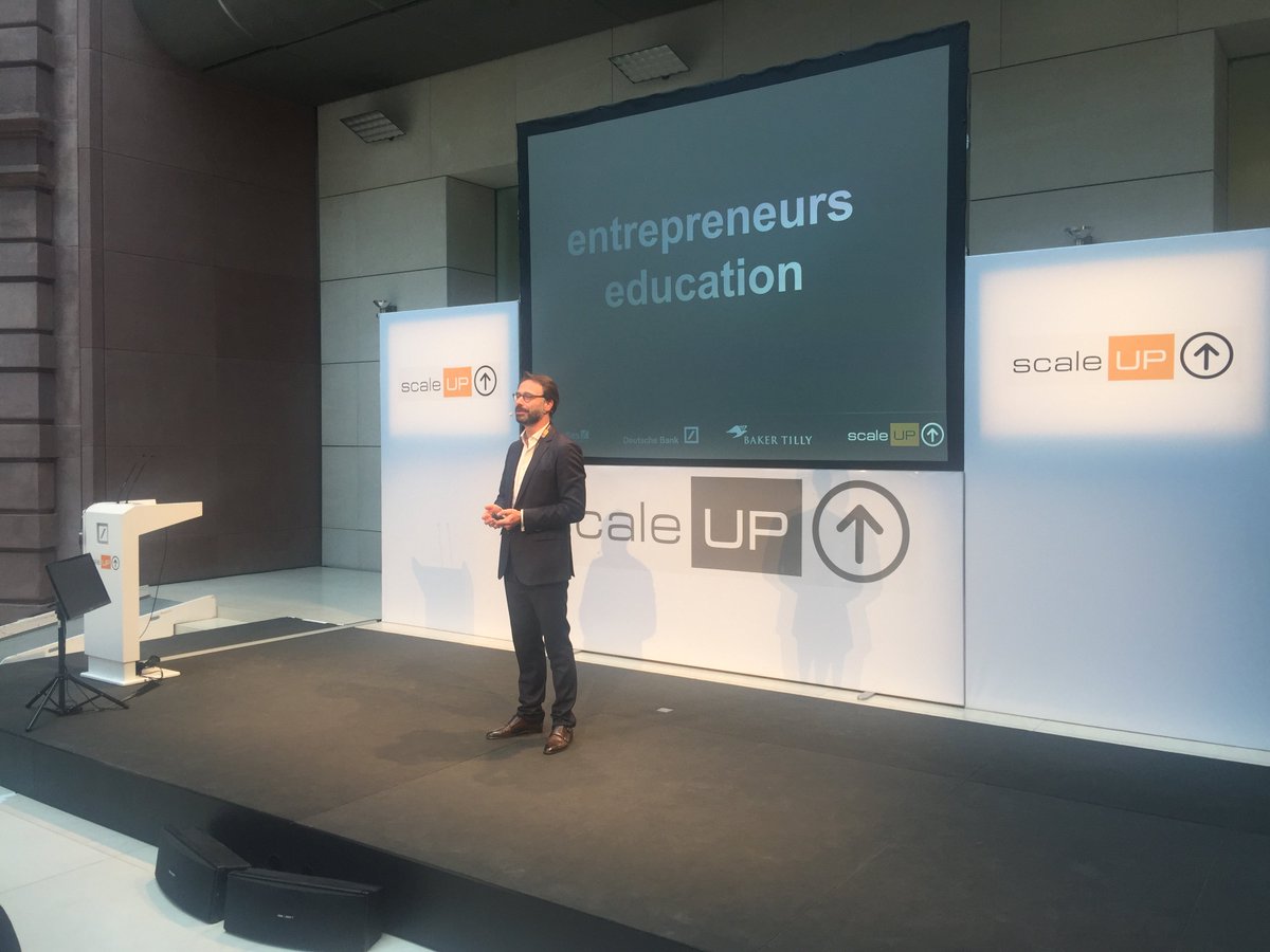 ScaleupD's tweet photo. “Continue to learn!”, the closing remark by Nikolai Ladanyi. See you in May 2018! #ScaleupSummit2017 #Berlin https://t.co/jSun59zuuW
