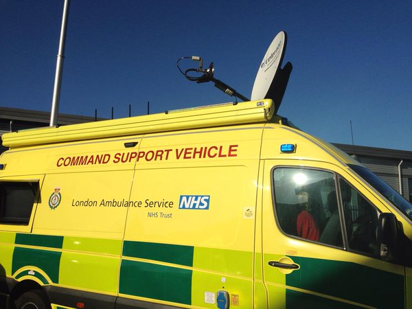 LAS_JRU's tweet photo. Some of the team were out this week assisting incidents on the Command Support Vehicle with members of our Control Room. #LASCSV https://t.co/Ri7A5ZsAd2