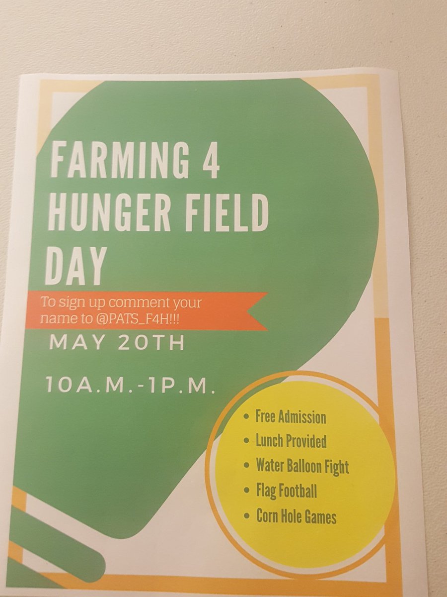 farming4hunger's tweet photo. Come out for a fun day of student and community outreach!!! Retweet please! https://t.co/mDFddwhbvG