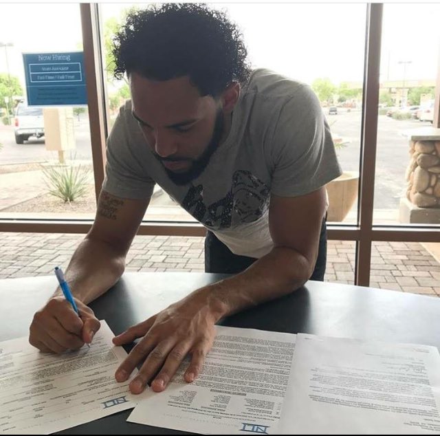Factorybball's tweet photo. Congrats to @Zaysquaddd on his signing with Northeastern St Univ!! Keep working! ππΌπ @CentralAzBball @NSURiverHawks #AzMagic https://t.co/57tTpvzlXO