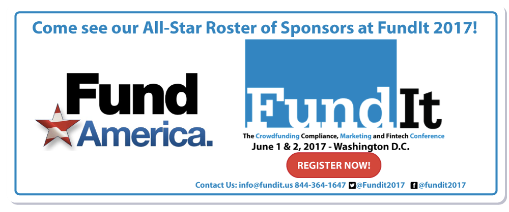 FundIt 2nd Annual (@fundit2017) on Twitter photo #FundIt2017 Countdown to June 1-2, See you in DC soon #crowdfunding #compliance presented by <a href="/FundAmerica/">GoFundYourselfAmerica</a> June 1-2 <a href="/LiaisonCapHill/">Liaison Capitol Hill</a> #FundIt2017 Countdown to June 1-2, See you in DC soon #crowdfunding #compliance presented by <a href="/FundAmerica/">GoFundYourselfAmerica</a> June 1-2 <a href="/LiaisonCapHill/">Liaison Capitol Hill</a>