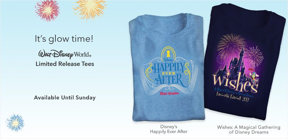 talkthemagic's tweet photo. Walt Disney World Fireworks Limited Release T-Shirts Out Now https://t.co/wKkB2HzkFL #disneyworld #disenystore #wishes #happilyeverafter https://t.co/XJmViVSTsc