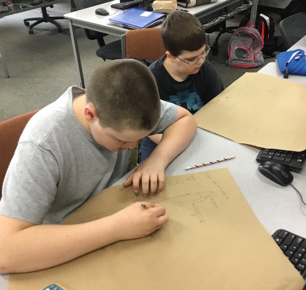 GMSGOAL's tweet photo. Will it float? Can you design a cardboard boat that will carry you across a swimming pool? https://t.co/c0uUgV0qAv