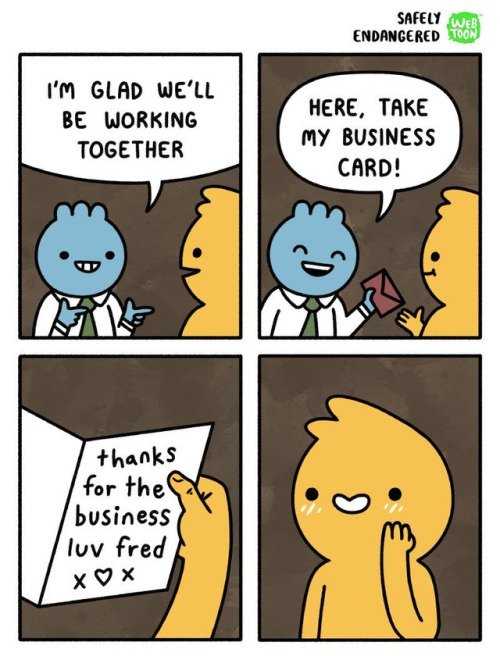 COLLECTGuide's tweet image. Gamer #memes on ➡️ pangamers.com 😂 Wholesome Business Card (Safely Endangered) via... #meme #funny #esports #csgo