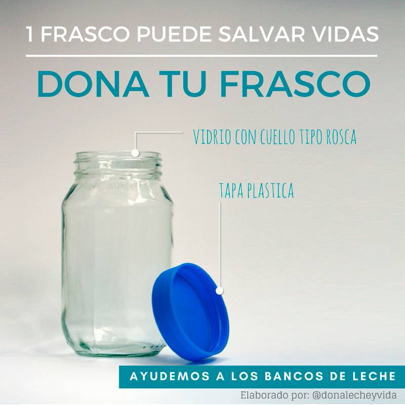 Porque cada gesto vale para salvar vidas, dona tus frascos a los #bancodeleche Ten en cuenta las características requeridas. Gracias mil