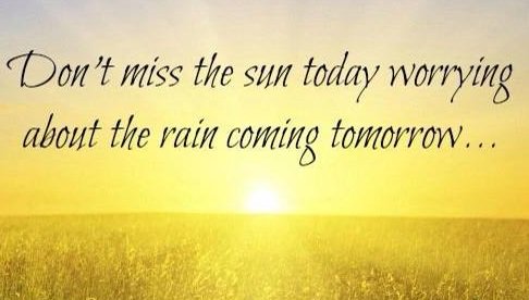 Worry less. Laugh often. Enjoy life.