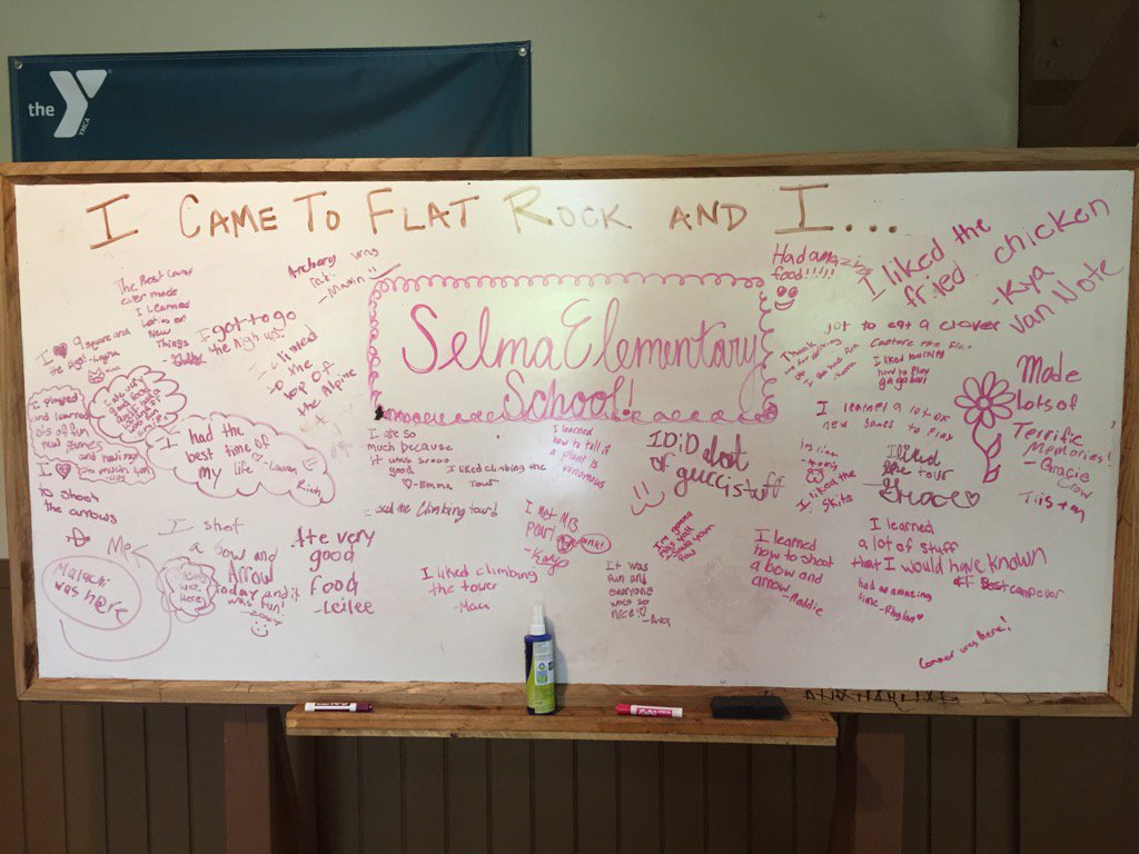 ChrisHoldren12's tweet photo. Until next year, Camp Flat Rock!  Thanks for the amazing memories!  We learned a lot!
#LPSelma https://t.co/OIf0JTjSCW