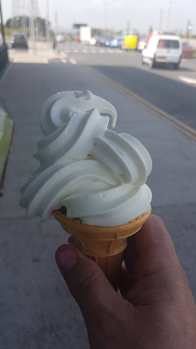 Chris Cooper (@glasveychris4) on Twitter photo They need more practice. Bought today <a href="/goapplegreen/">Applegreen</a> Glengormley, Belfast. Tasted nice though #wonky #Belfast #icecream #sunshine They need more practice. Bought today <a href="/goapplegreen/">Applegreen</a> Glengormley, Belfast. Tasted nice though #wonky #Belfast #icecream #sunshine