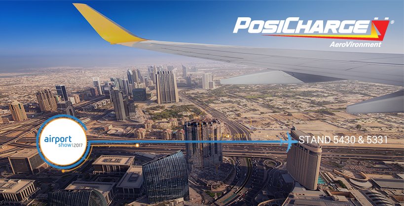PosiCharge's tweet photo. Just five days away until the @AirportShow1 Dubai. Come and stop by Stand 5430 & 5331. #airportshow #posicharge #gse #ghi https://t.co/26YsPEVE5B
