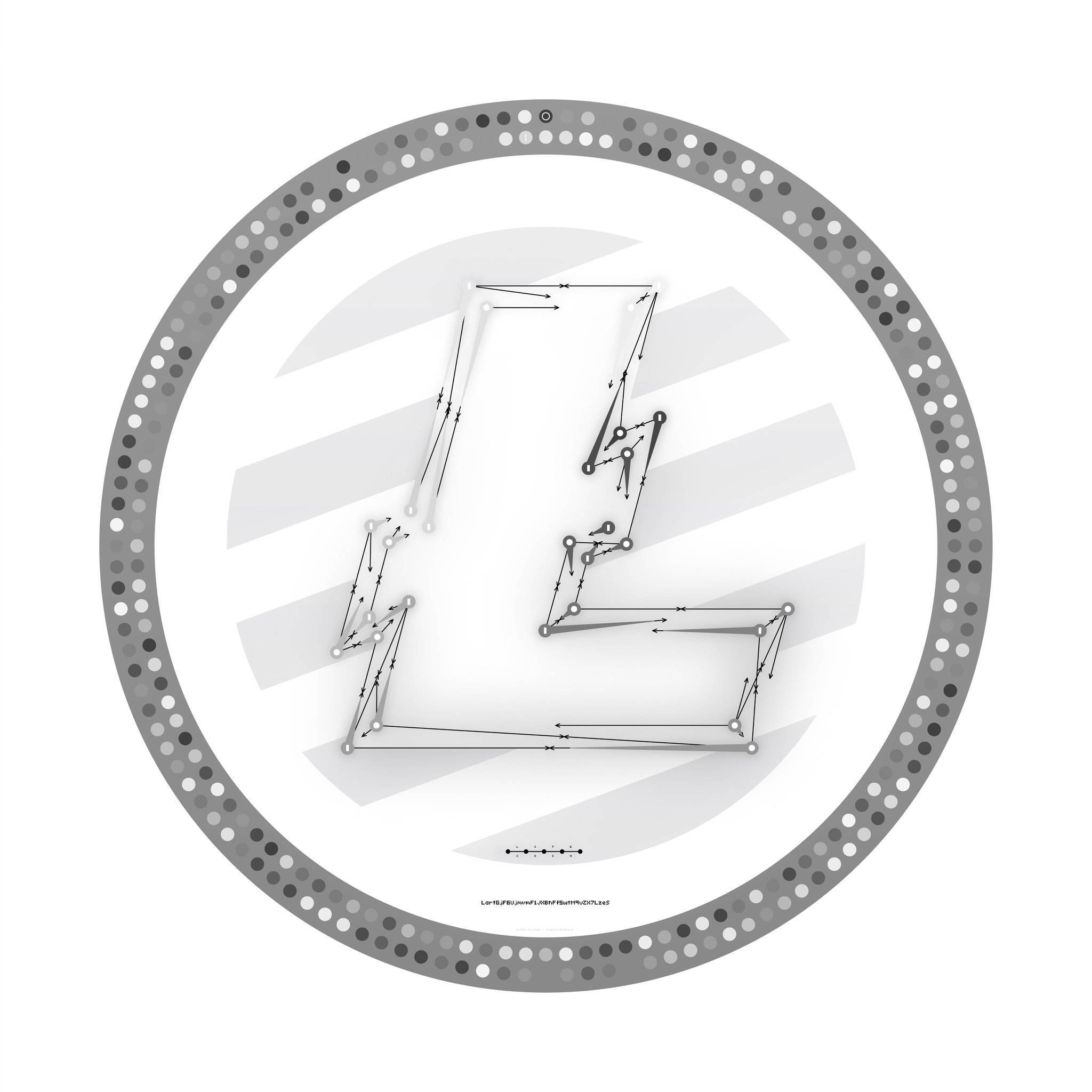 Litecoin Segwit Puzzle An image of the Litecoin Segwit puzzle.