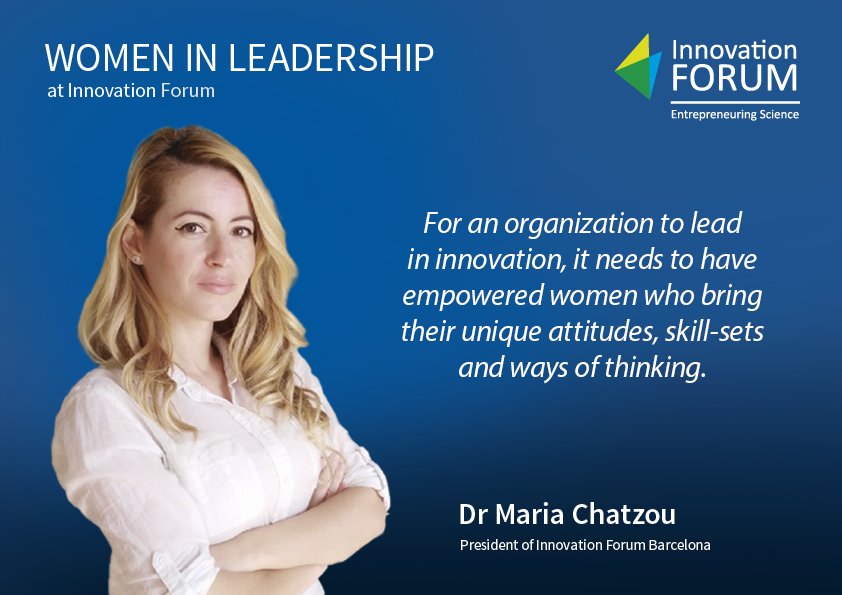 Innovation_F's tweet photo. “For an organization to lead in innovation, it needs to have empowered women” Maria Chatzou #InspirationalWomen https://t.co/Zm4zBEjWbF https://t.co/69oFJDGrWz