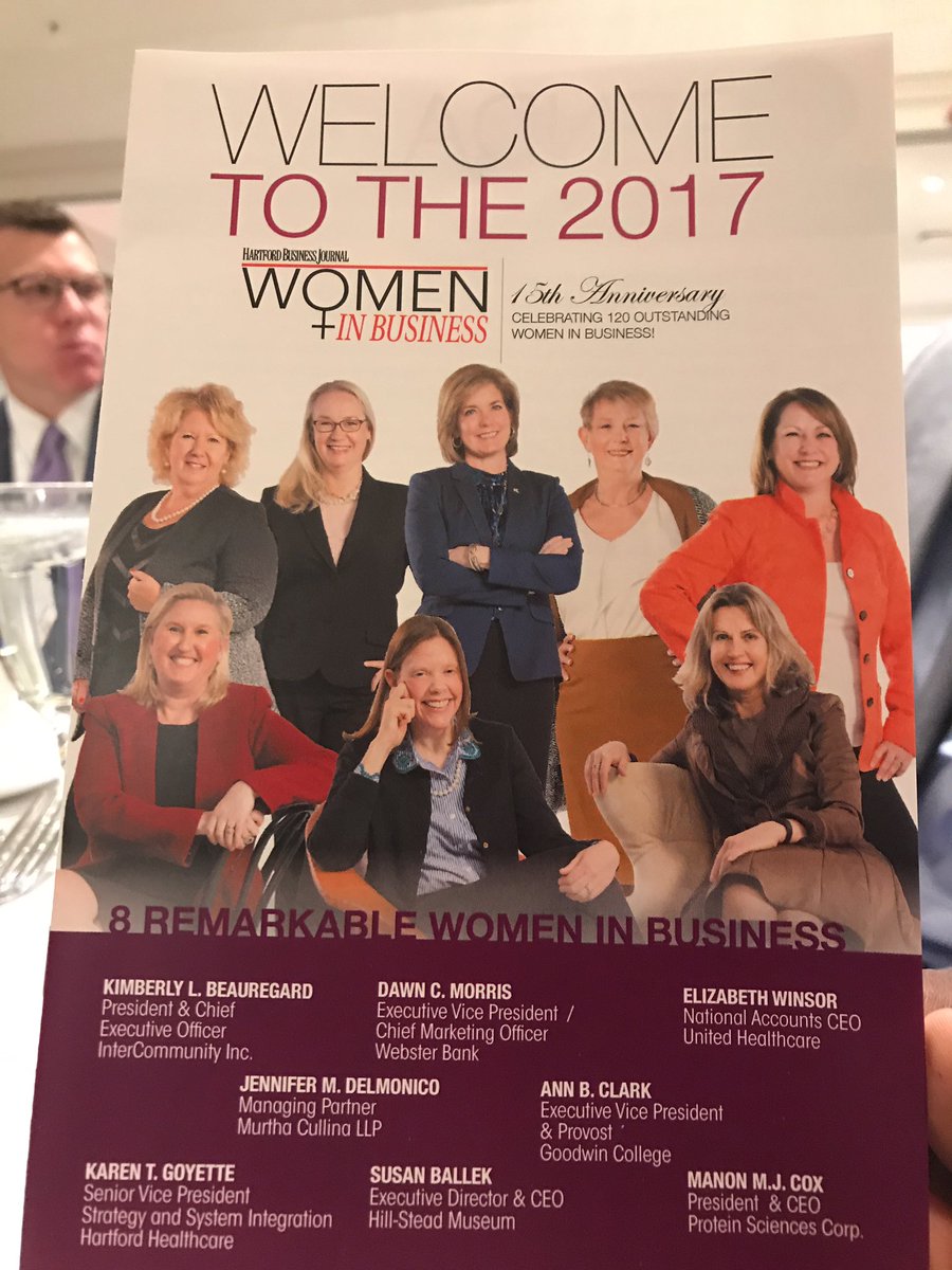 AliceCFerreira's tweet photo. Congrats to Dawn Morris from @WebsterBank for being named a 2017 women in business winner. #notasurprise  #hartfordbusinessjournal https://t.co/IAbkgRISPF