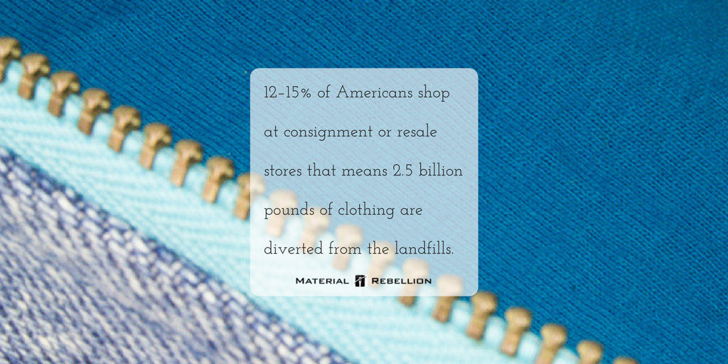 MaterialRebel's tweet photo. Shop secondhand first. It makes a big difference! #beThrifty #environmentalHeroes #2ndHandClothes #buyLess https://t.co/nUN2q0YxT3
