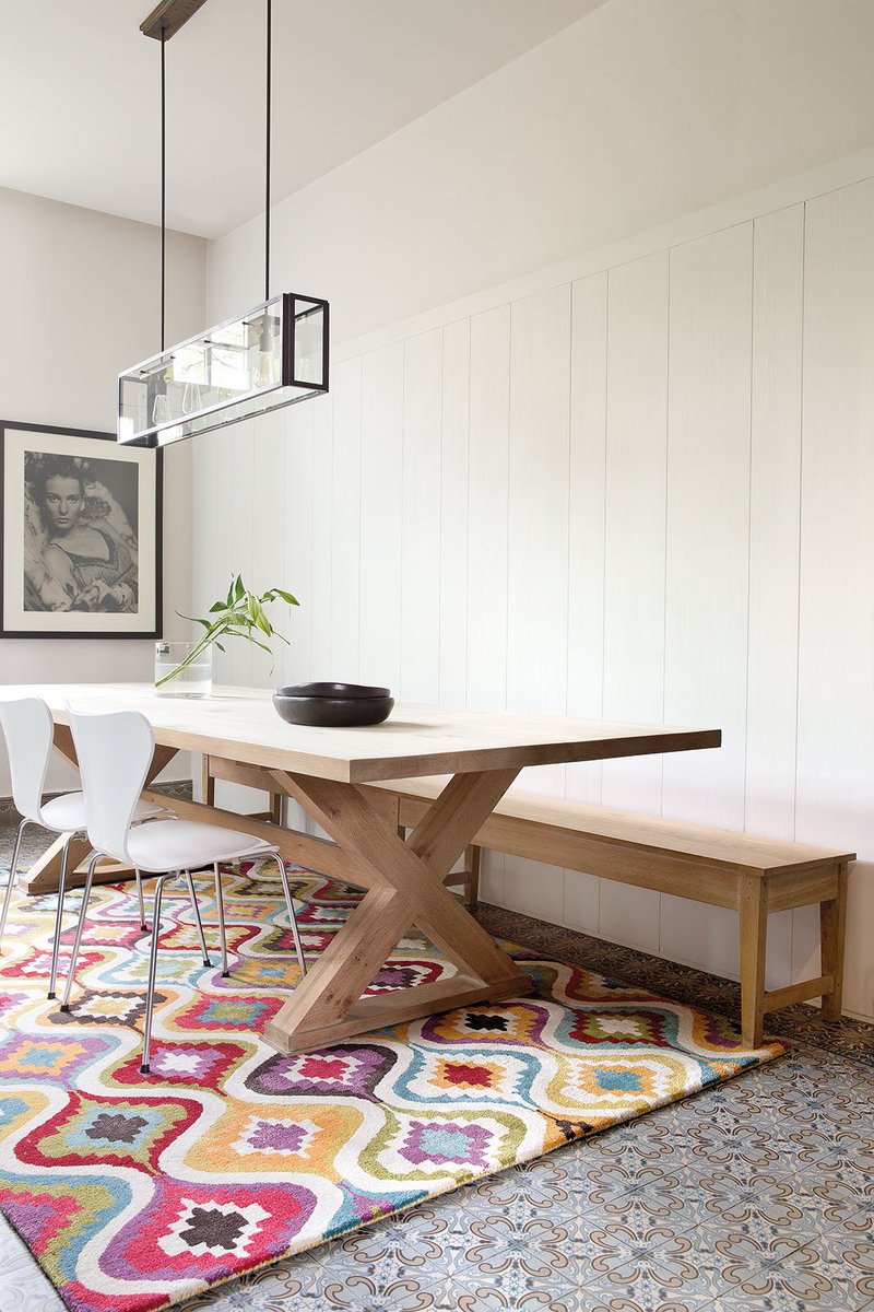 The Cupiditas rug from our Sensus collection injects colour and pattern ready for the Summer. Available from stock! #rugs #interiordesign