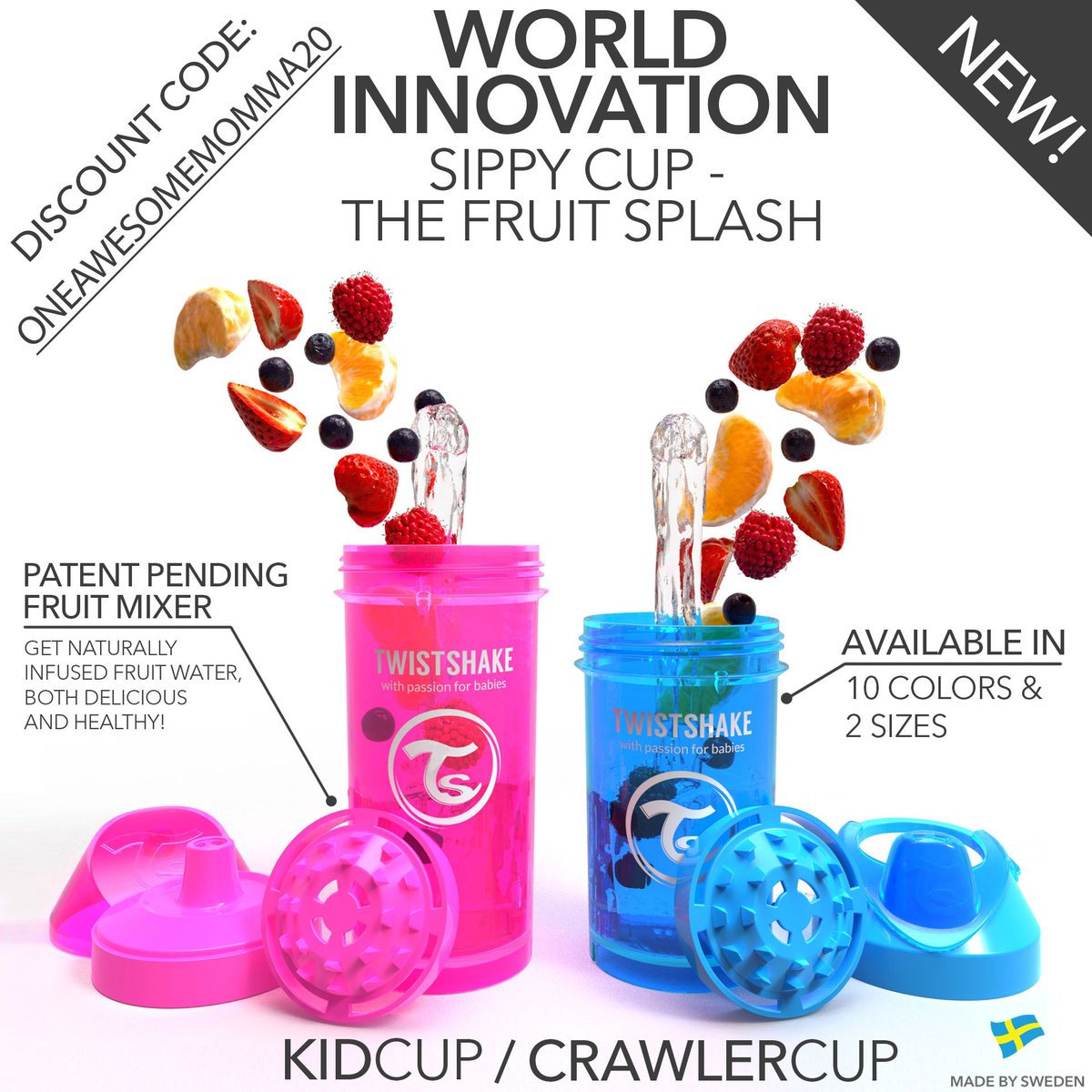 1_AwesomeMomma's tweet photo. We're giving away @twistshakebaby #SippyCup to 1 lucky winner! 
Enter here ->https://t.co/cLvzx1L7FX #giveaway #contest #motherhood https://t.co/VBmD5z4gP5