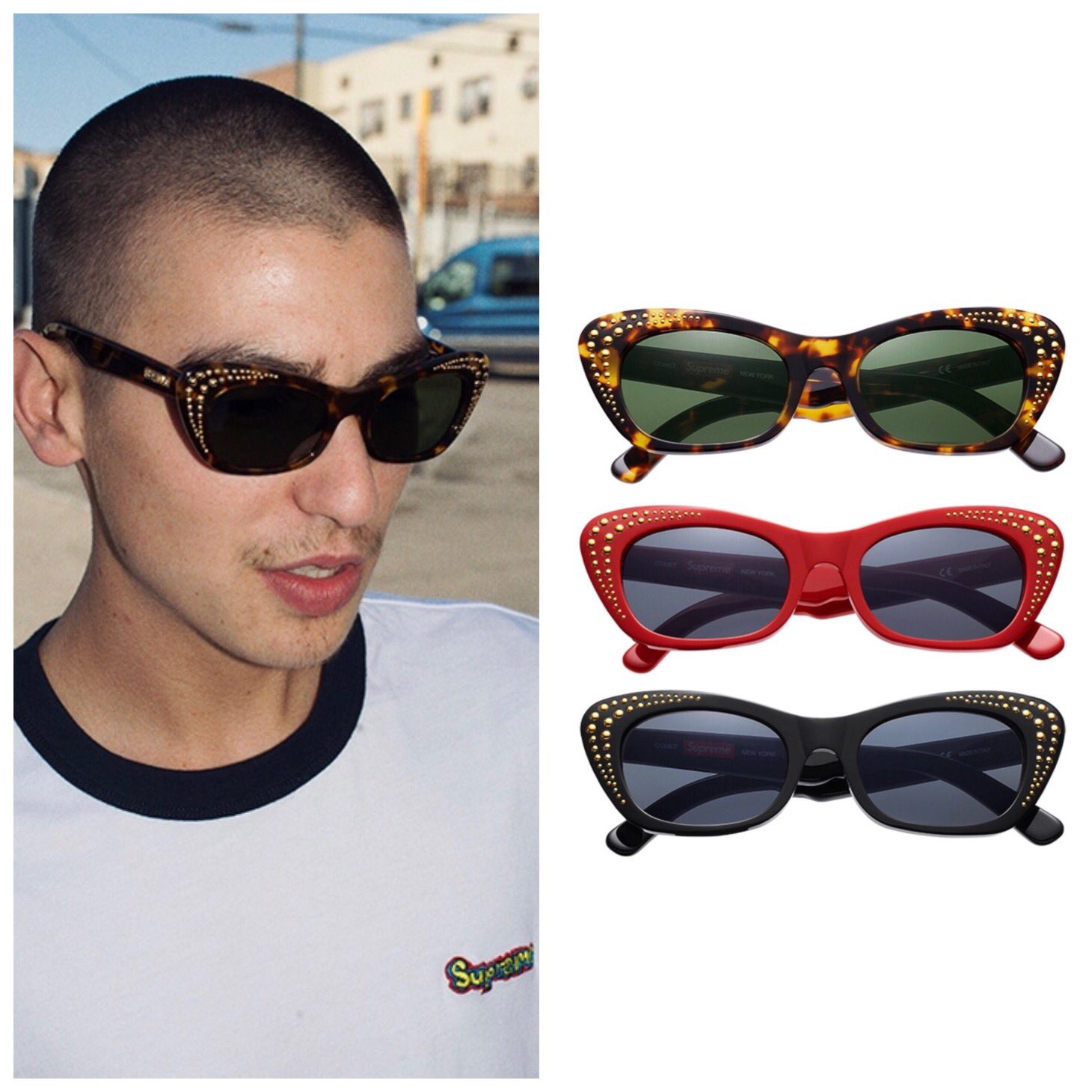 supreme palladium sunglasses