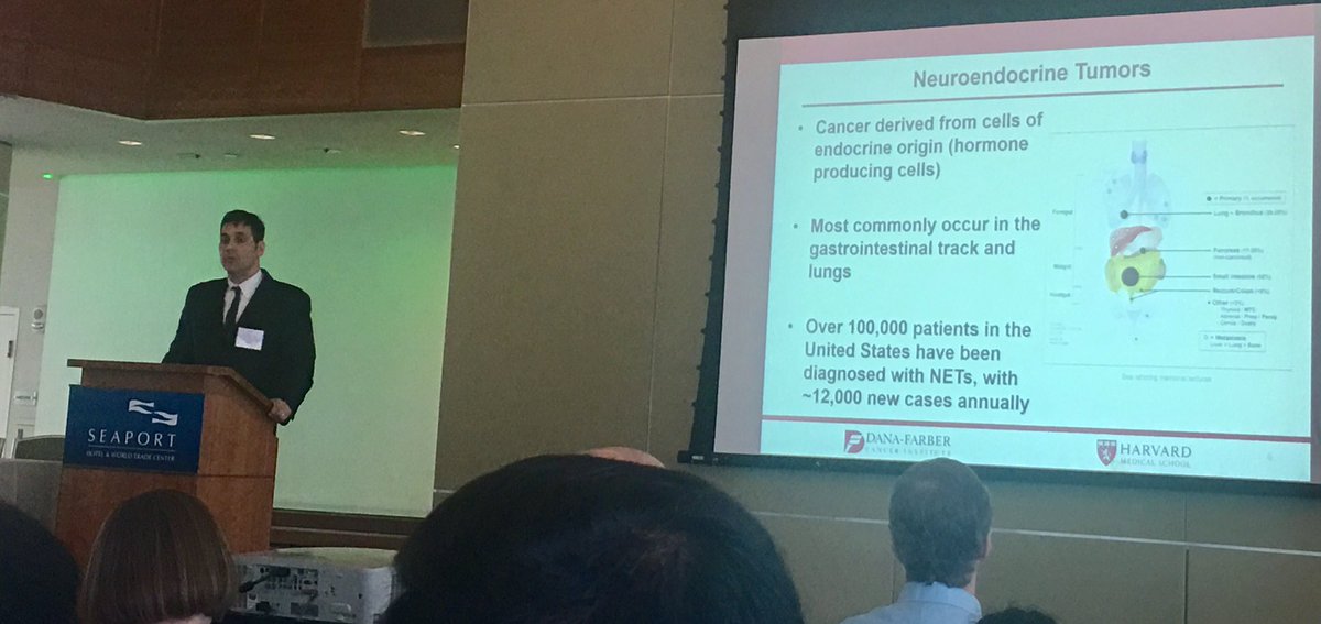 BenchmarkBoston's tweet photo. @DanaFarber Dr.Carl Novina discusses its partnership with @RandoxOfficial at @InvestNI_USA #PrecisionmedicineNI 
@InvestDCSDC @DonegalLEO https://t.co/ZxZghR2uev