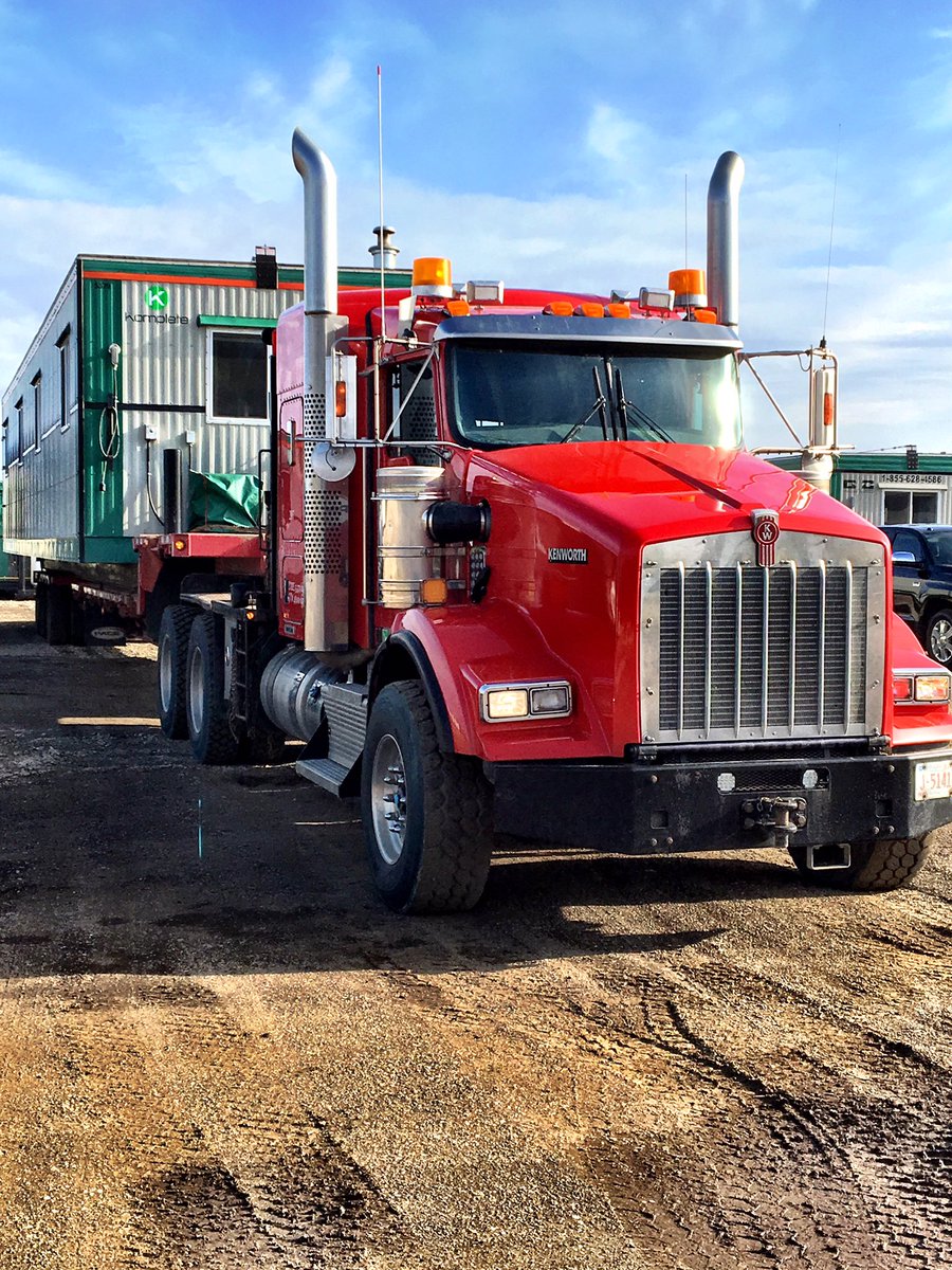 Customer bound ✌️#FieldReady #Komplete #RemoteCamp #SiteOffice #Modular #Logistics #Construction #Infrastructure <a href="/KenworthTruckCo/">Kenworth Truck Co.</a>