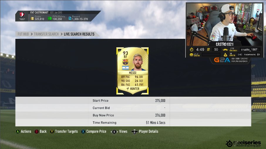 Castro1021's tweet image. BRUHHHH.....MESSI IS UNDER 400K......

WTFFFFFFFFFFFFFFFFFFF