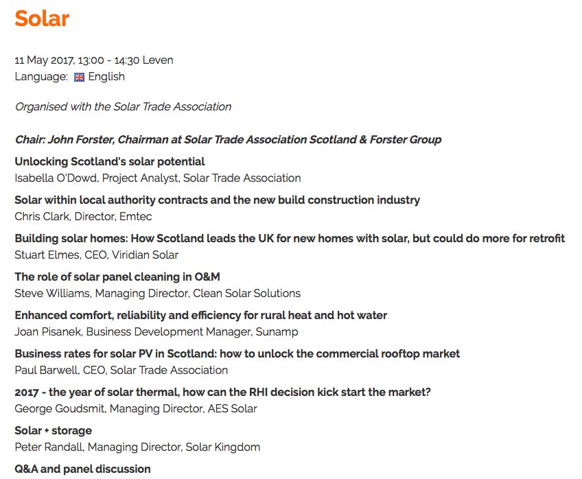 Make sure you attend our #solar conference tomorrow <a href="/AllEnergy/">All-Energy</a> #AllEnergy17 all-energy.co.uk/en/Sessions/42…