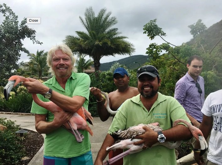 Richard Branson tweet media