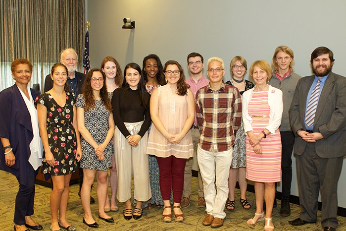 EmoryLibraries's tweet photo. Congrats to our #WoodruffLib &amp; #RoseLib undergrad research award winners! #Emory #libraryresearch @emoryrosemarbl https://t.co/ayzcJFh8CU https://t.co/9GQ0zsGD7r