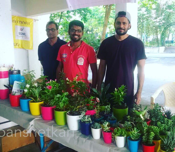 UrbanShetkari's tweet photo. Boys at Telecom Women Welfare Organisation's Mission Green Mumbai Meet #TWWO #urbanshetkari #LetsGreen https://t.co/x7PuGOZ0qZ