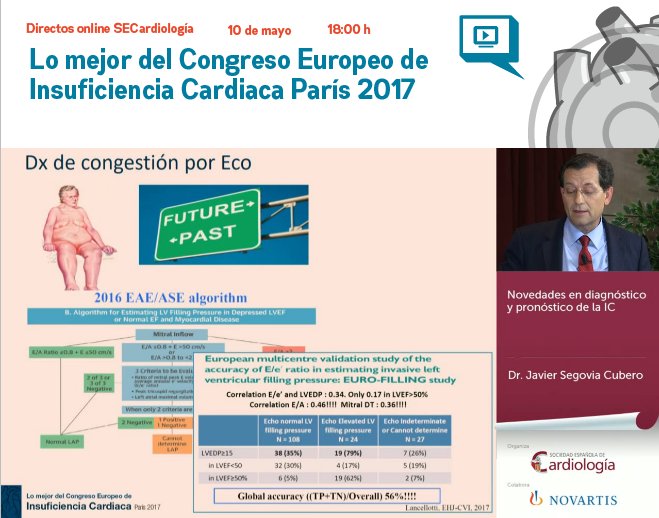 secardiologia's tweet photo. Dr. Javier Segovia: "El ECO pulmonar aporta importante información diagnóstica y pronóstica en pacientes con IC"
#postIC17 https://t.co/eh1DdXrjiY