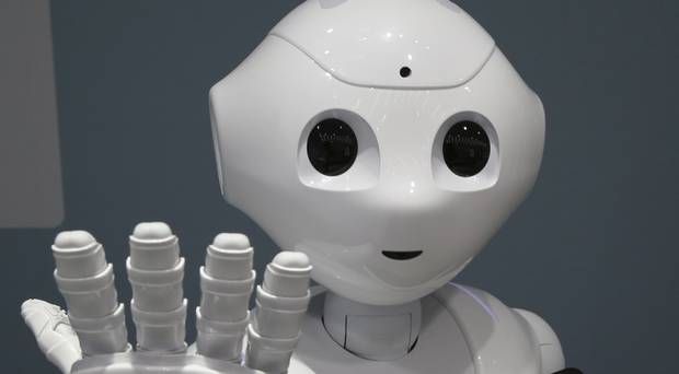 SB_Robotics's tweet photo. Who's 4 ft tall, capturing attention and energizing customer experience all around the country? It's Pepper. #Retail https://t.co/h4DnAfyxGp https://t.co/vc0PZLQmm7
