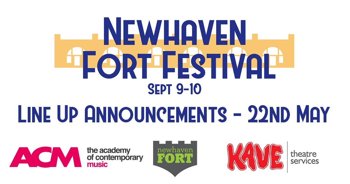 FestivalFort's tweet photo. Line Up announcements on the 22nd May! Get your Early Tickets now to guarantee your entry at Newhaven Fort Festival https://t.co/XDr7artn2N https://t.co/wSwmxntsyZ
