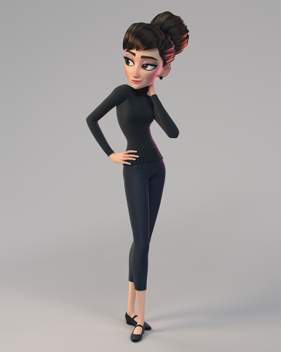 jeanmarcel3d's tweet photo. Audrey via @artstationhq https://t.co/gt4jQpeHGH https://t.co/YIlO2Uws46