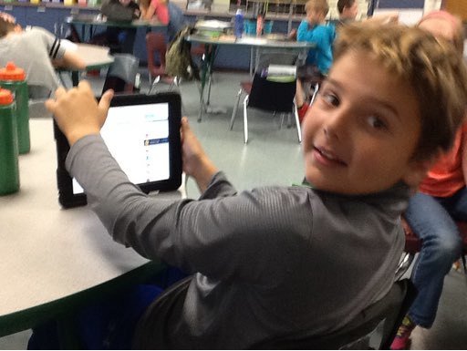 Cole is doing Seesaw.
#wsdpanthers #ParmaPROUD