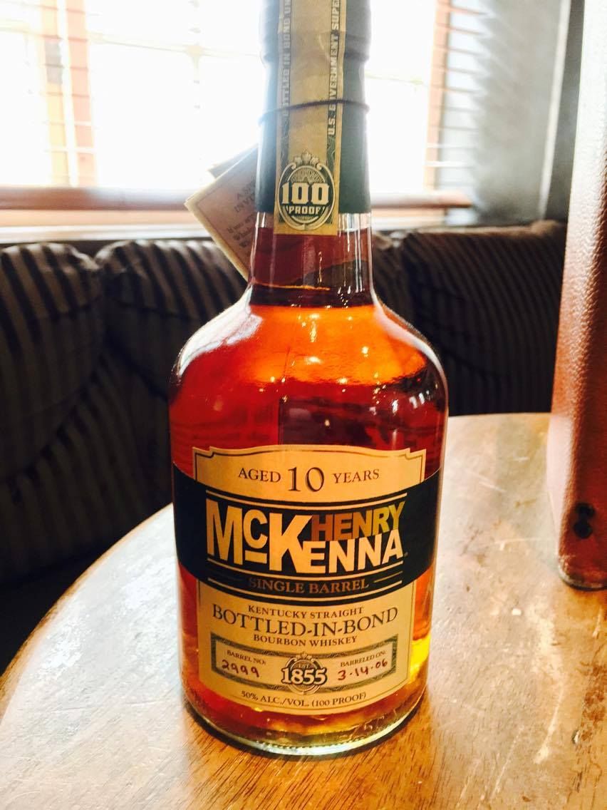 Bottled in Bond Henry McKenna 10 Year is full bodied &amp; spicy with caramel &amp; vanilla flavours followed by spicy citrus from its rye content.