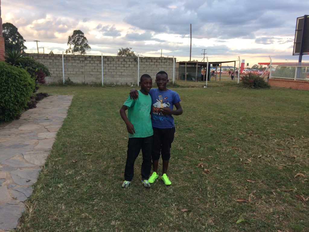 TeamThie's tweet photo. With thanks 2 our training group back home I've managed 2 kit out my new training partners here! #TeamThieZambia @cardiffmet @Met_athletics https://t.co/tOvCQvKqdJ