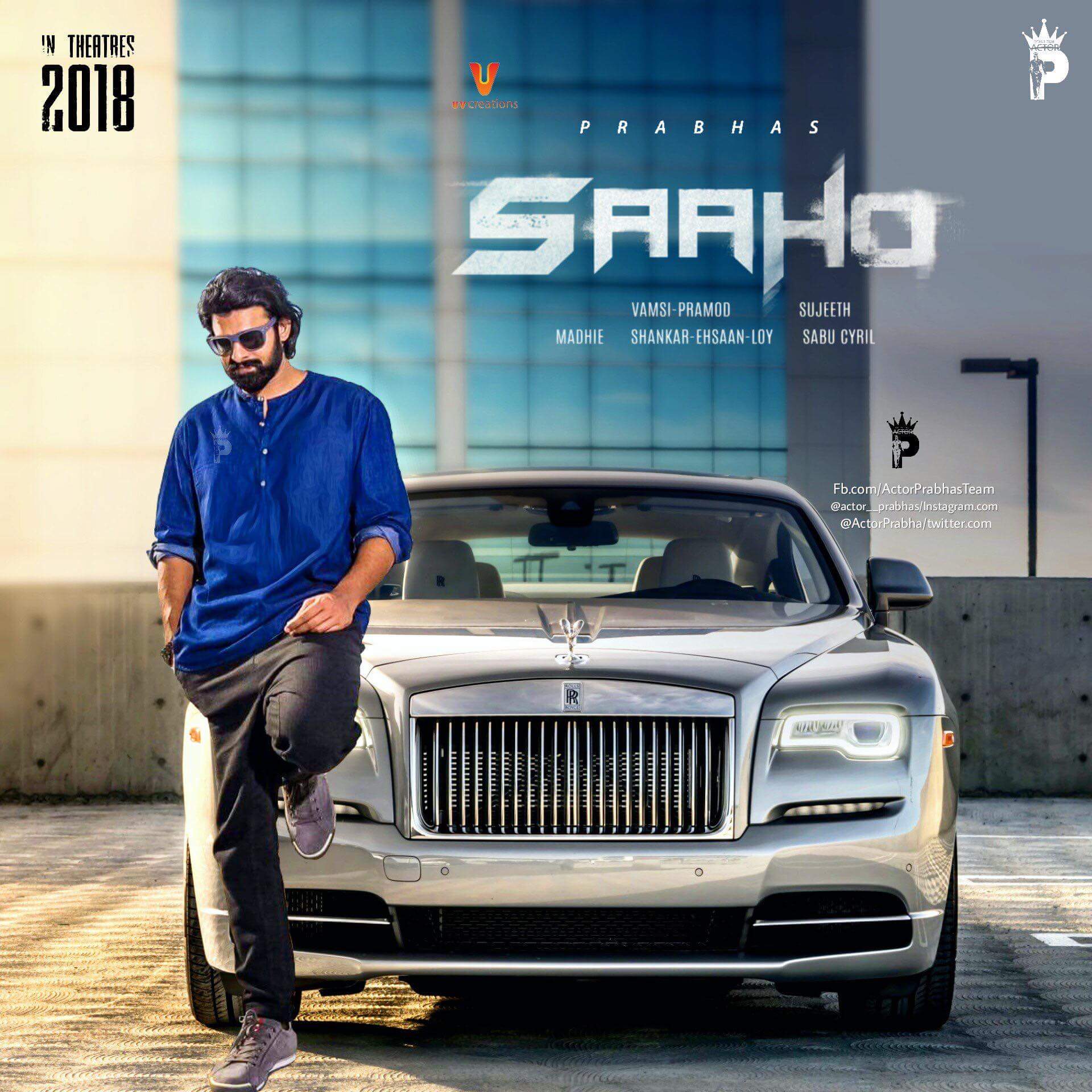 prabhas t shirts in saaho