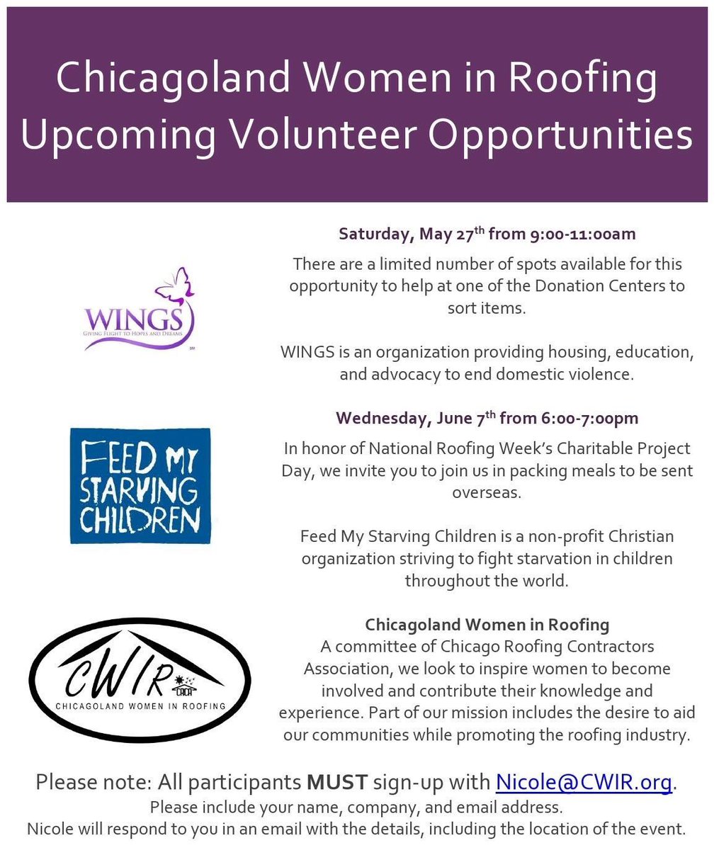chicagolandwir's tweet photo. Interested in volunteering? https://t.co/JdVI2ONacB