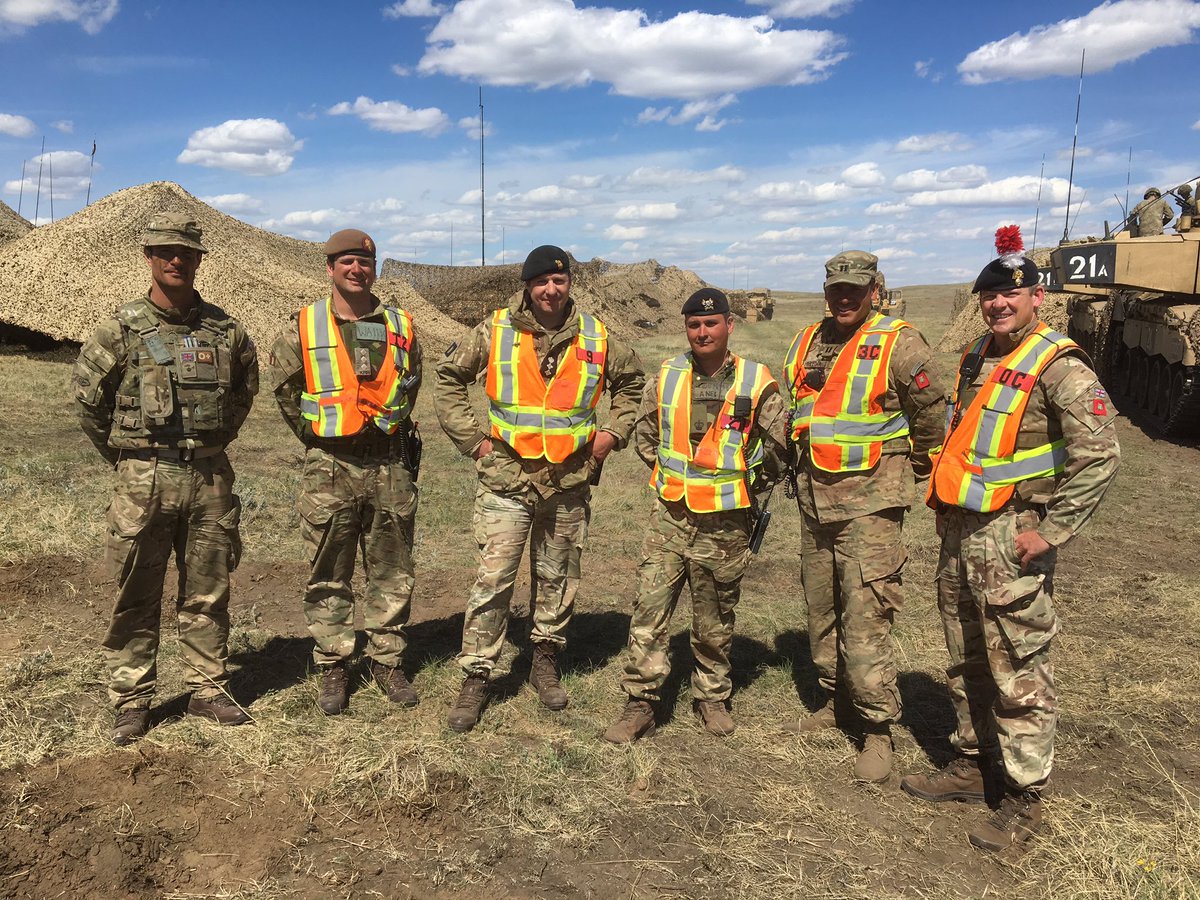 alexmills80's tweet photo. And they're off! Tank ranges with the first rotation @BATUSCanada with an O/C from @NTC_UPDATE @Ross_Coffman #allies https://t.co/d05nbpqlfc