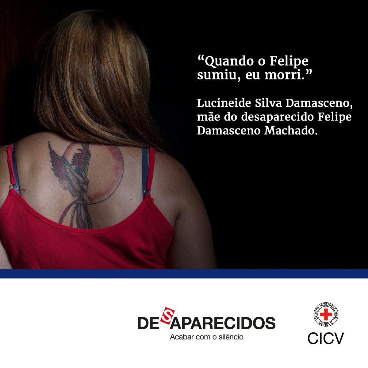 Lucineide, do <a href="/asmaesdase/">Mães da Sé</a>, busca por notícias do filho há quase 10 anos icrc.org/pt/afaltaquevo…