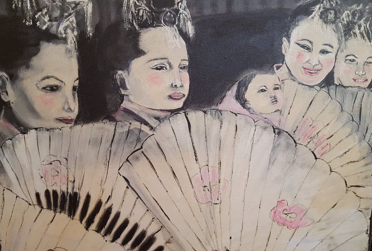 My mom in law has been painting her entire life. She is amazing. Lol Finally convinced her to take commissions &amp; sell prints. Pls RT